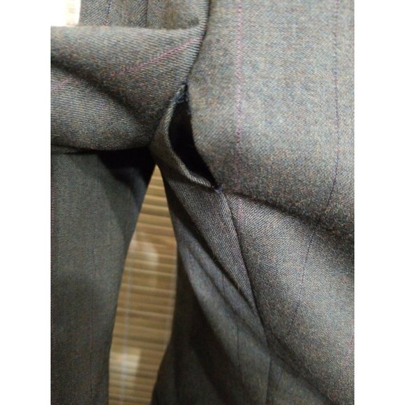 CHAPS BY RALPH LAUREN 39S MEN'S SPORT COAT GRAY PINSTRIPE 100% WOOL 527328 B387 - Picture 5 of 10